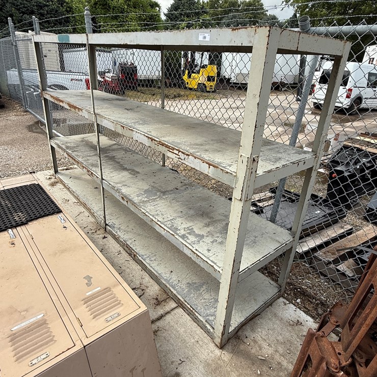#43 • (6) Sets of Steel Lockers; Shelving; Concrete Expansion Joint Fillers