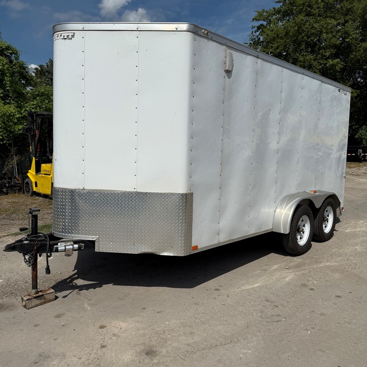 #28 • 2012 Doolittle Bullitt 16 ft. Tandem Axle All Aluminum Enclosed Trailer