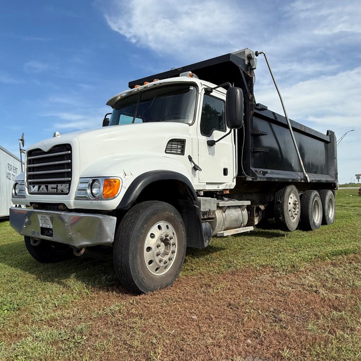 #16 • 2006 Mack CV713 Granite Triple Axle Conventional Dump Truck