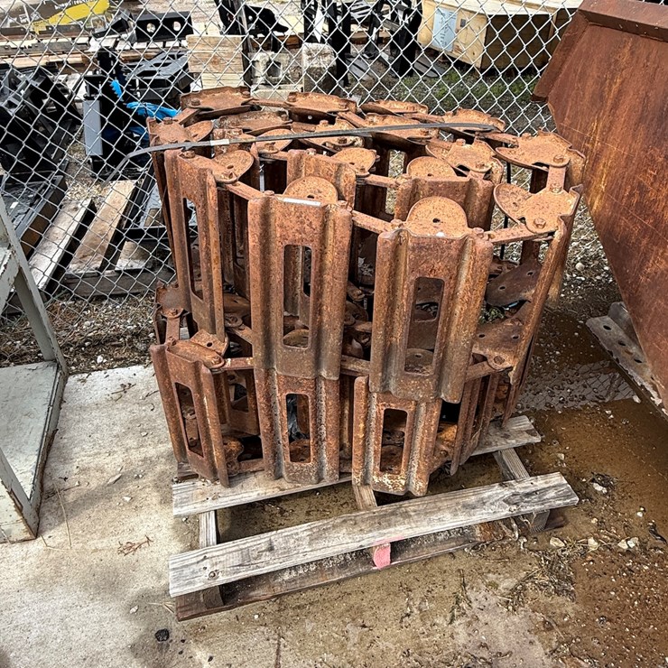 #42 • Set of Steel Skidloader Tracks