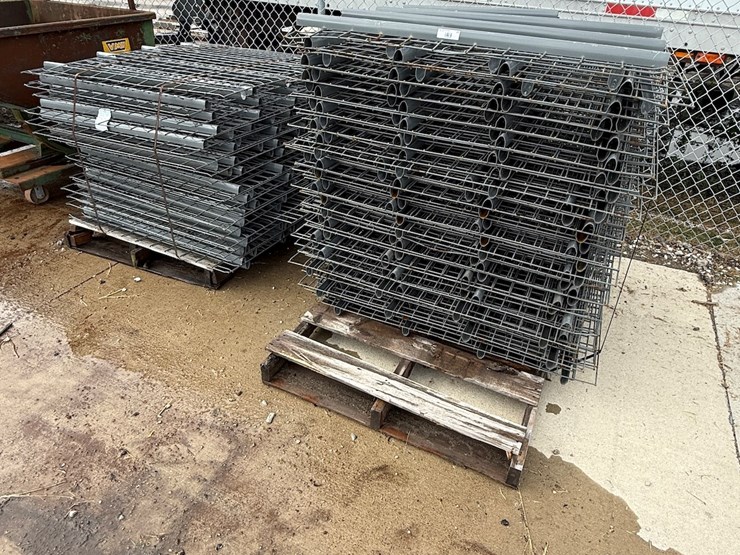 #39-•-(2)-pallets-of-steel-mesh-pallet-floors-image-1