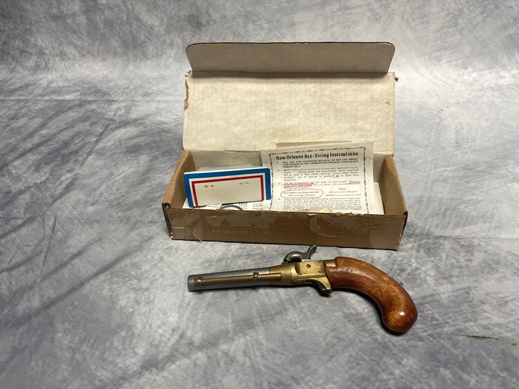 #5783-•-new-orleans-ace-black-powder-muzzel-loading-pistol-sn:-8485-(downing,-wi)-image-1