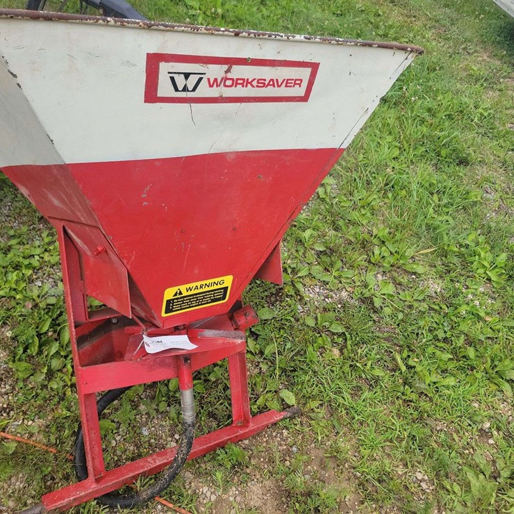 Worksaver 3Pt PTO Seeder/Fertilizer Spreader