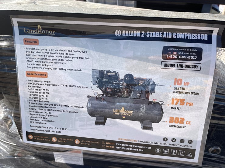 #2039-•-40-gallon-air-compressor-image-1