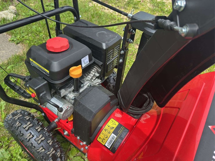 like-new-powersmart-self-propelled-26”-snowblower,-2-stage,-212cc-electric-image-5