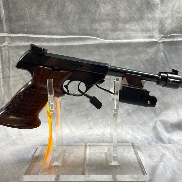 #5737 • Hi-Standard Supermatic Semi Automatic .22 LR Pistol SN: 1365389 (Downing, WI)