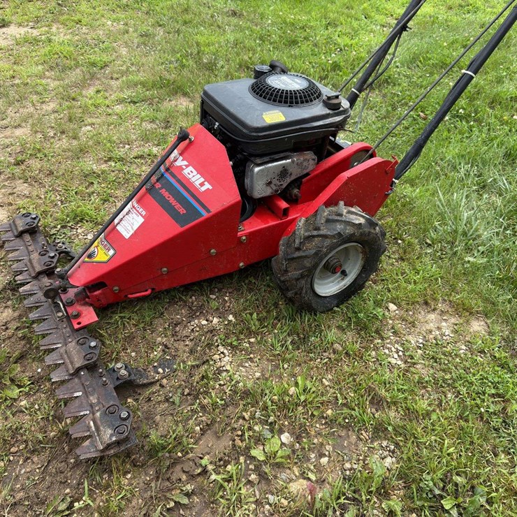 Troy-Built Sickle Bar Mower, 3.5 Hp Briggs and Stratton Engine, Self-Propel