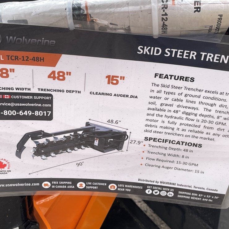 #2014 • Skid Steer Trencher