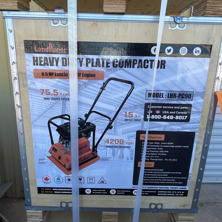 #2061 • Heavy Duty Plate Compactor