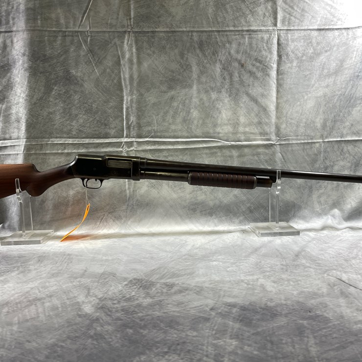 #6305 • Stevens Model 520 12 Gauge Pump Action Shotgun SN: 40339 (Downing, WI)