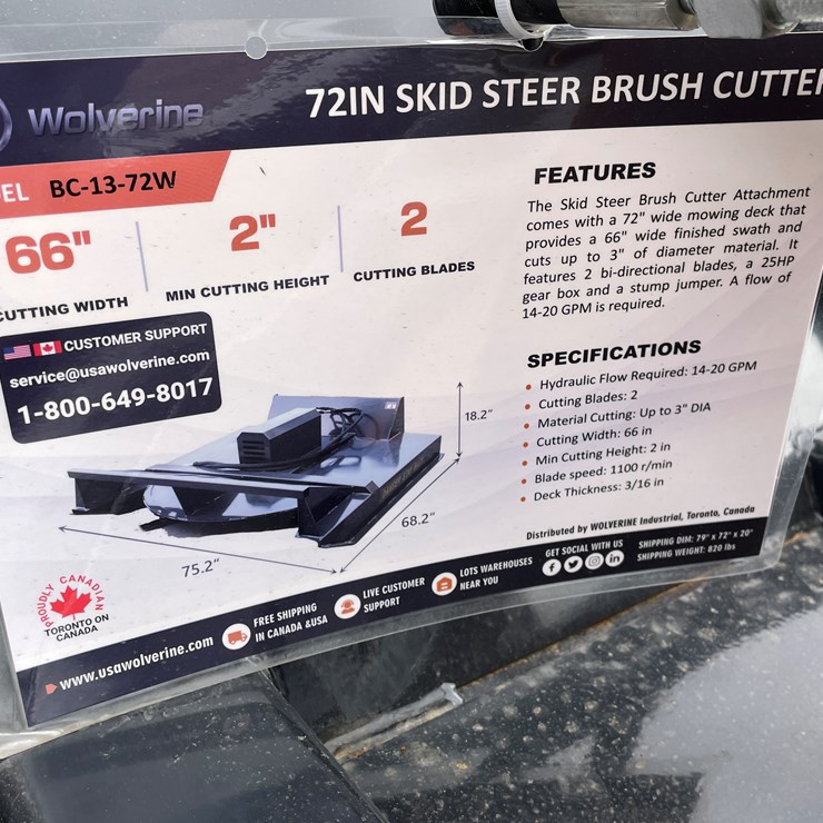 #2002 • Skid Steer Brush Cutter