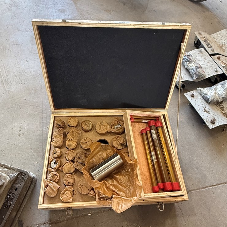 #117 • NuLine Wood Crate with Broach Cutters & E-Way Cutters