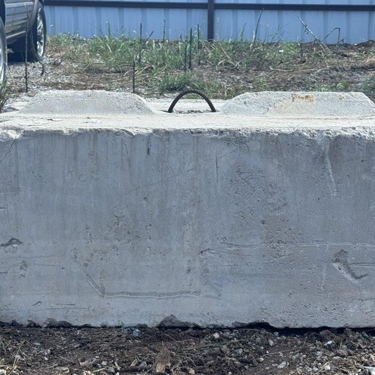 Stackable Concrete Barrier Block