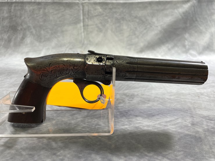 #5772-•-robbins-and-lawrence-pepperbox-repeater-pistol-sn:-6221-(downing,-wi)-image-1