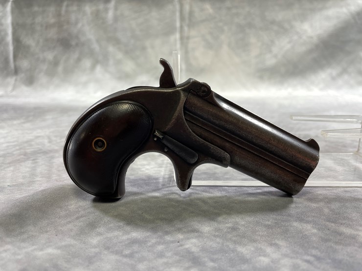 #5780-•-antique-remington-arms-derringer-pistol-sn:-296-(downing,-wi)-image-1