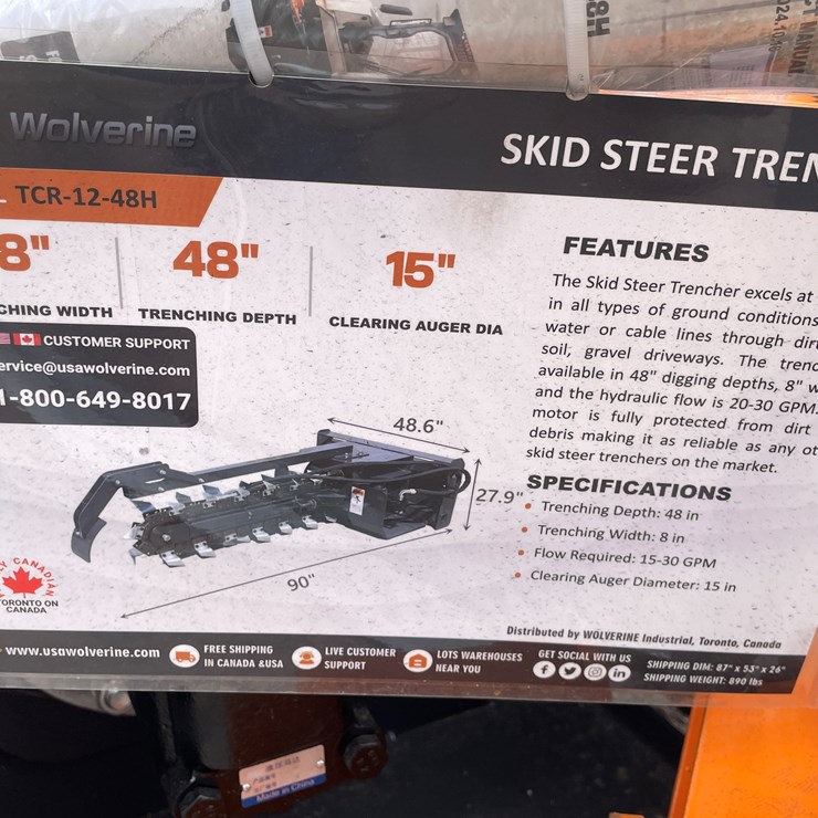 #2013 • Skid Steer Trencher