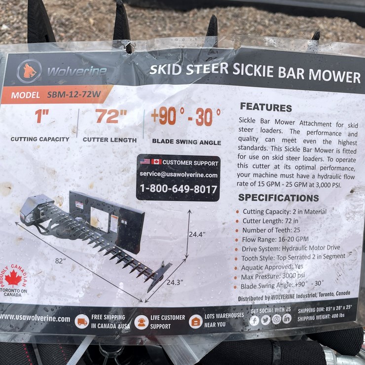 #2015 • Skid Steer Sickle Bar Mower