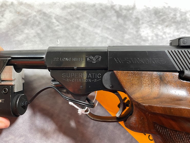 #5737-•-hi-standard-supermatic-semi-automatic-.22-lr-pistol-sn:-1365389-(downing,-wi)-image-7