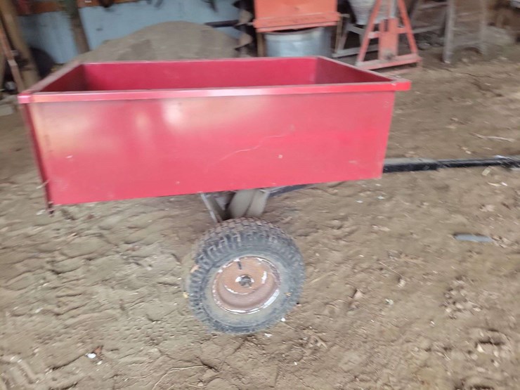 load-hog-towable-lawn-cart,-custom-extended-hitch-image-1