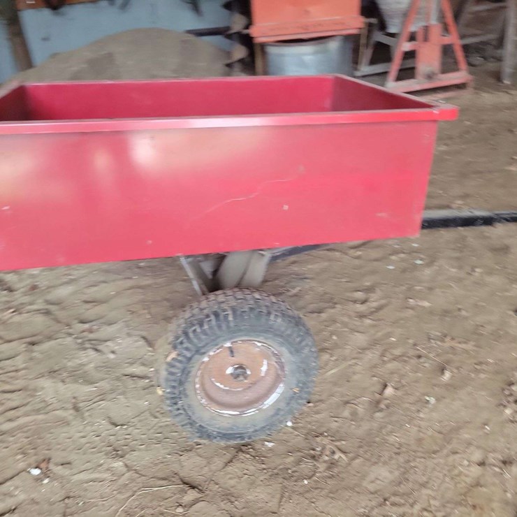 Load Hog Towable Lawn Cart, Custom Extended Hitch