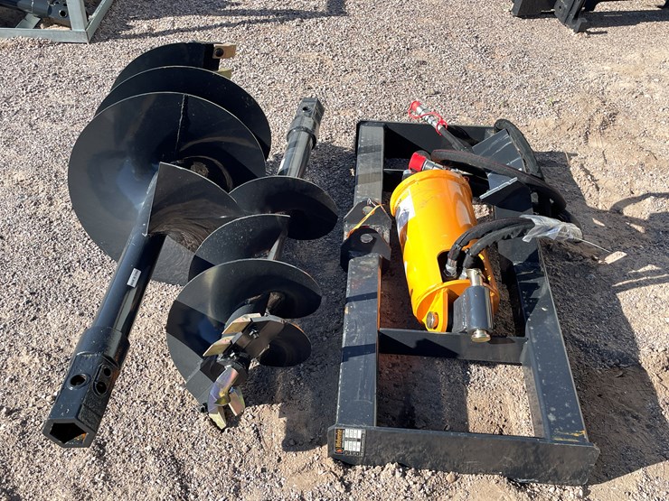 #2047-•-skid-steer-auger-drive-and-bit-image-2