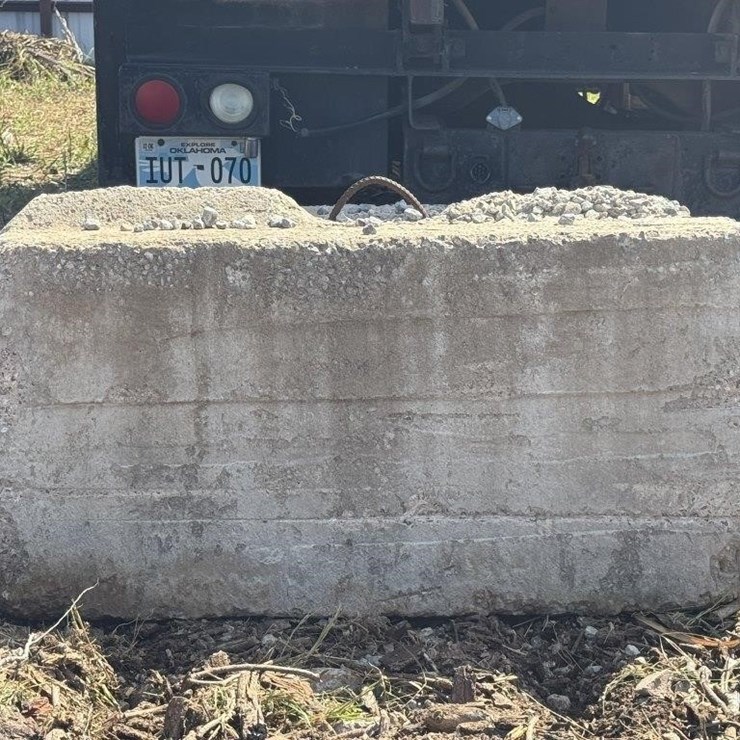 Stackable Concrete Barrier Block