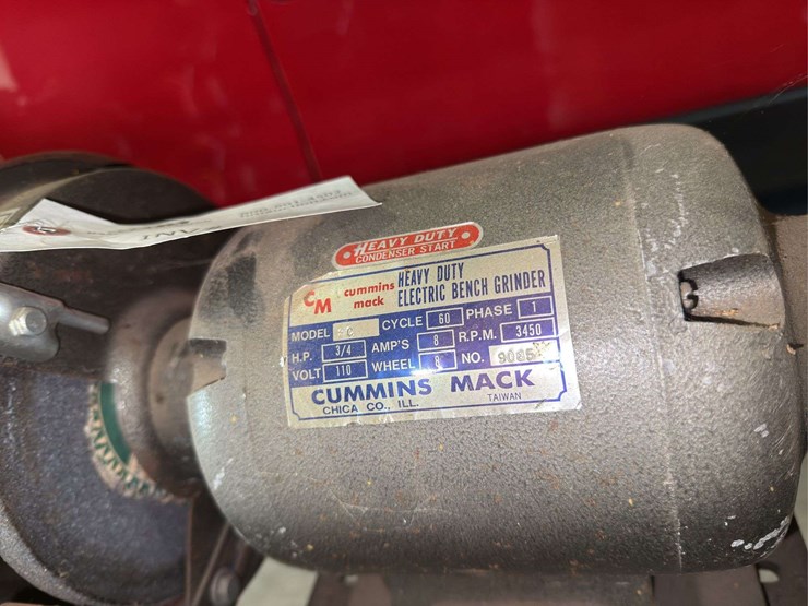 cummins-mack-3/4-hp-electric-bench-grinder-on-stand-image-3
