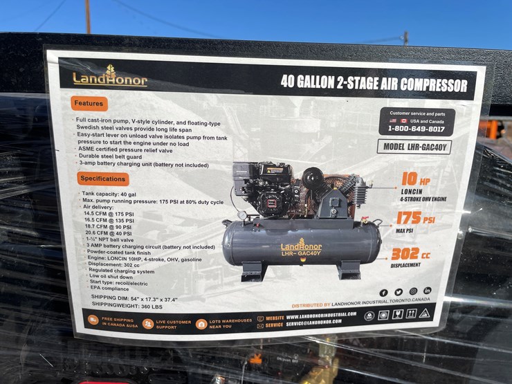#2038-•-40-gallon-air-compressor-image-1