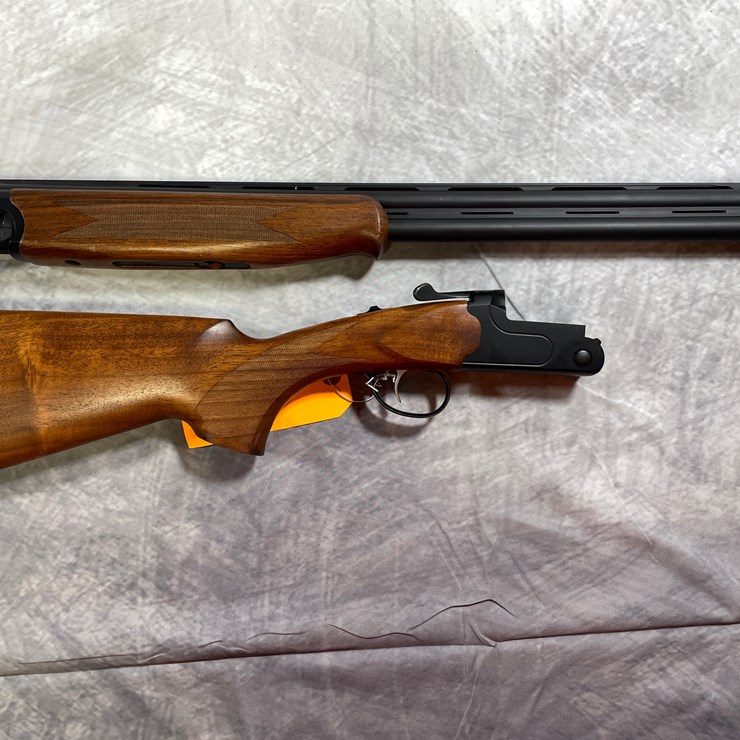 #6300 • Stevens 555 Over Under Compact Model .28 Gauge Shotgun SN: 20L11011 (Downing, WI)