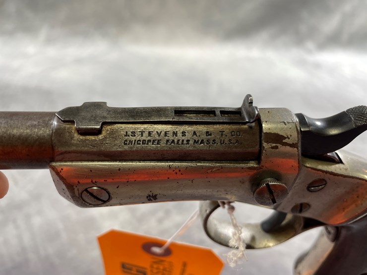 #5769-•-stevens-single-shot-break-action-.22-cal.-handgun-sn:-40134-(downing,-wi)-image-7