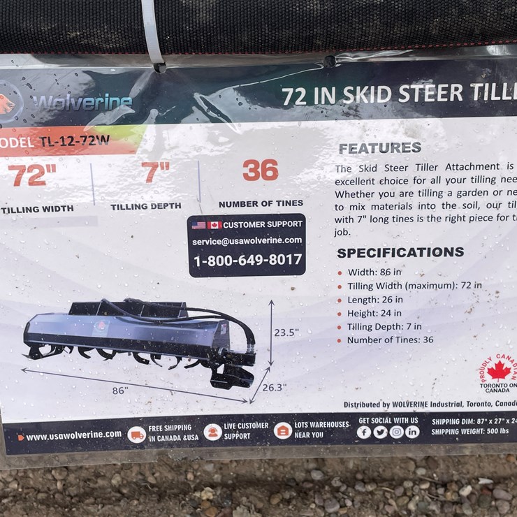 #2005 • Skid Steer Tiller