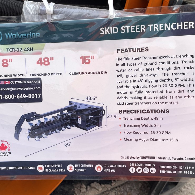 #2011 • Skid Steer Trencher