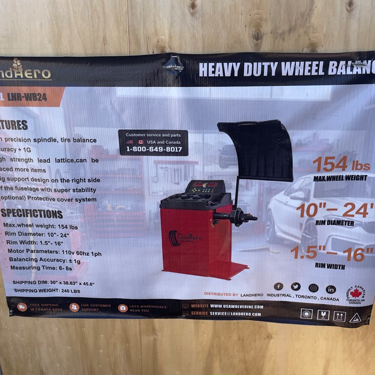 #2041 • Heavy Duty Wheel Balancer