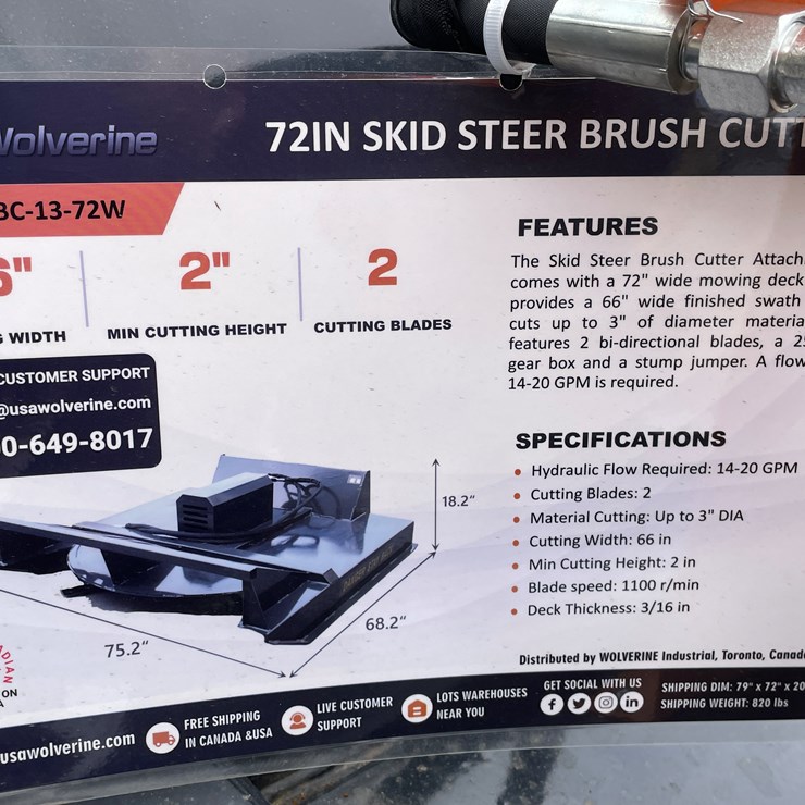 #2004 • Skid Steer Brush Cutter
