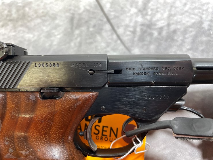 #5737-•-hi-standard-supermatic-semi-automatic-.22-lr-pistol-sn:-1365389-(downing,-wi)-image-8