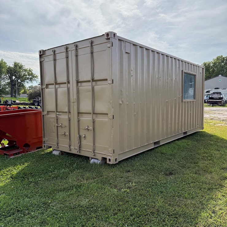 #31 • 20 ft. Steel Shipping Container with Roll Off Hook