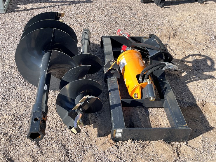 #2046-•-skid-steer-auger-drive-and-bit-image-2