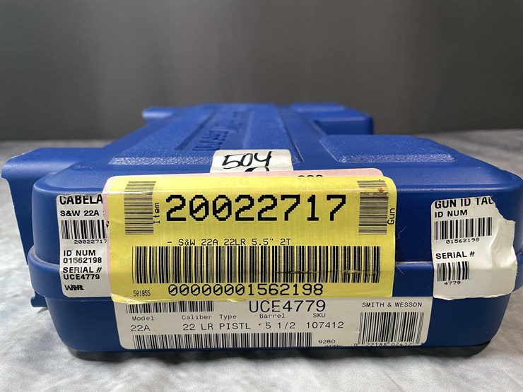 #5160-•-smith-&-wesson-22a,-22-lr-pistol,-sn:-uce4779,-(neenah,-wi)-image-29