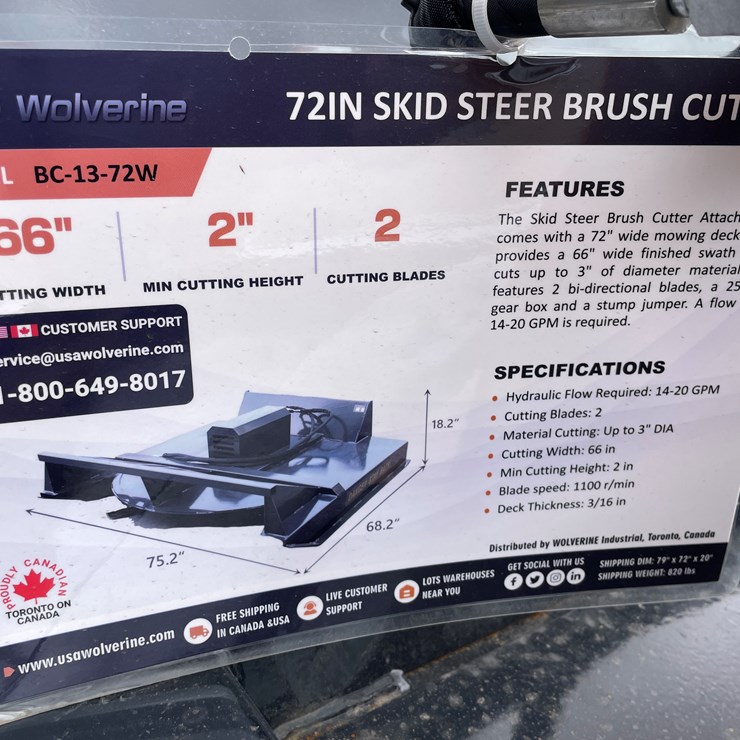#2001 • Skid Steer Brush Cutter