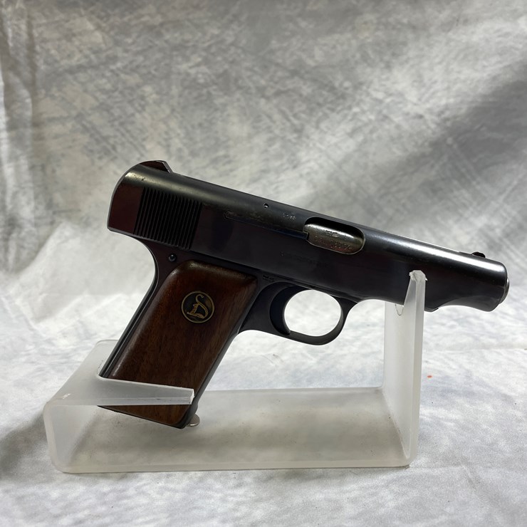 #5738 • Deutsche Werke 7.65mm Semi Automatic Pistol SN: 222329 (Downing, WI)