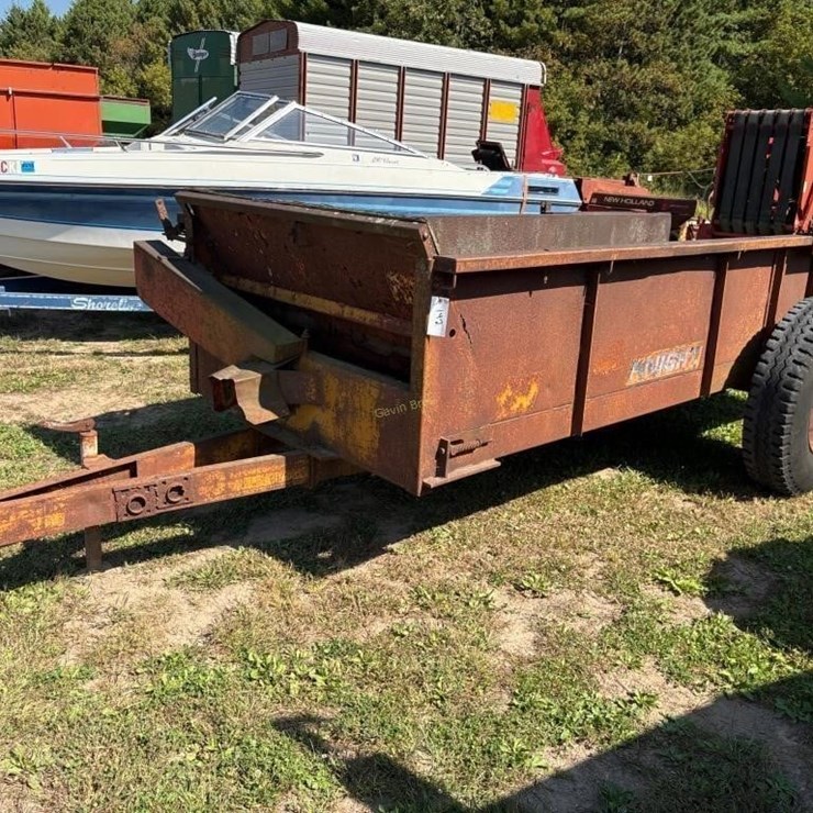 Knight Wood Hauler Spreader