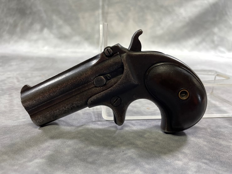 #5780-•-antique-remington-arms-derringer-pistol-sn:-296-(downing,-wi)-image-2