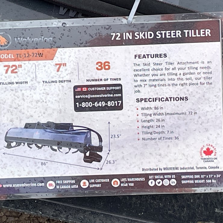 #2008 • Skid Steer Tiller
