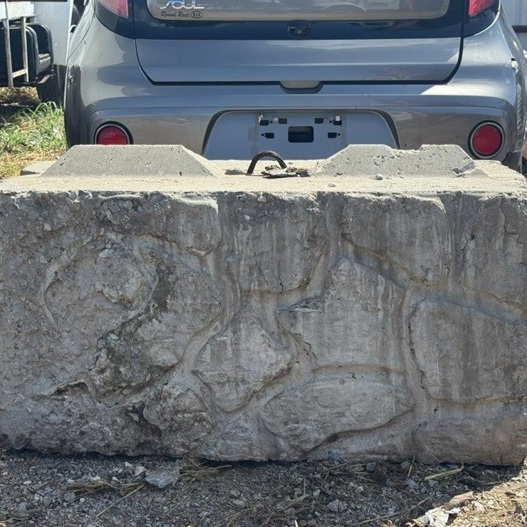 Stackable Concrete Barrier Block