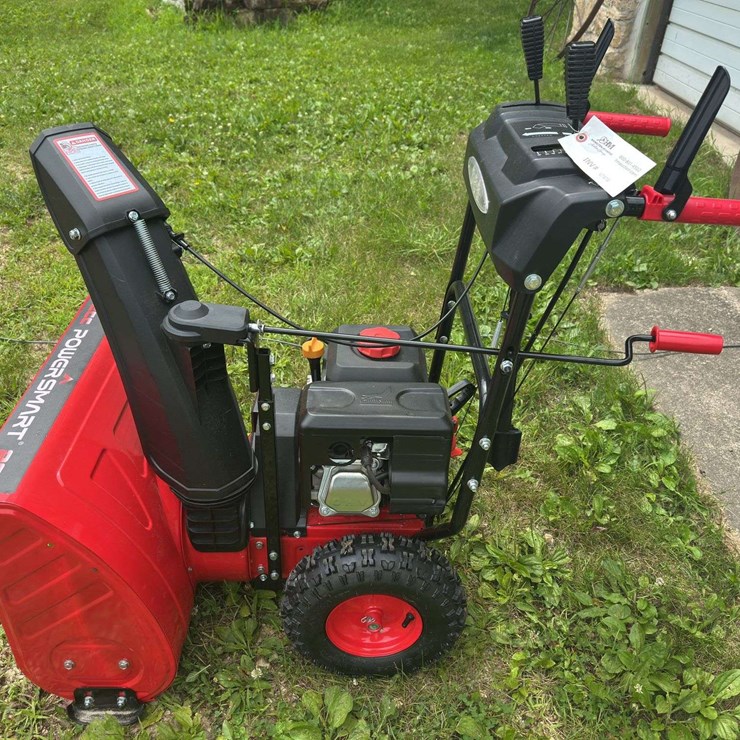 Like New PowerSmart Self Propelled 26” Snowblower, 2 Stage, 212cc Electric