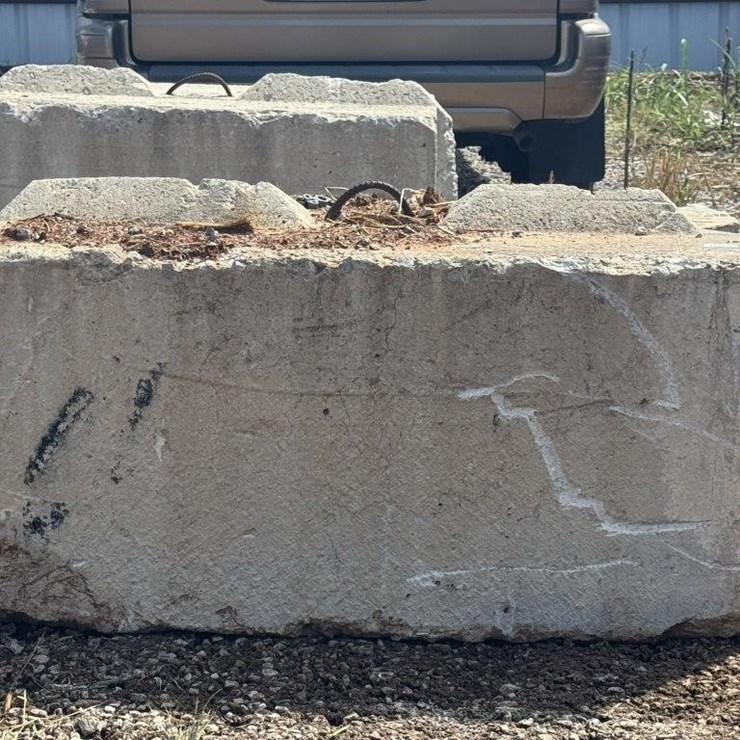 Stackable Concrete Barrier Block