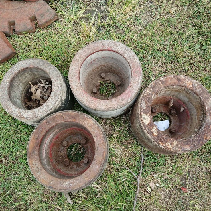 4 belt pulleys