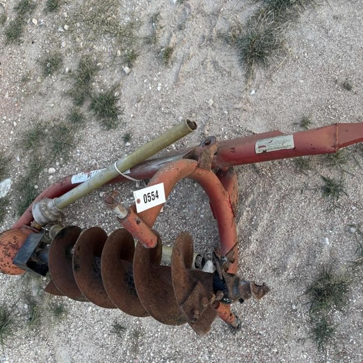Bush Hog 3 point auger with 10" bit.