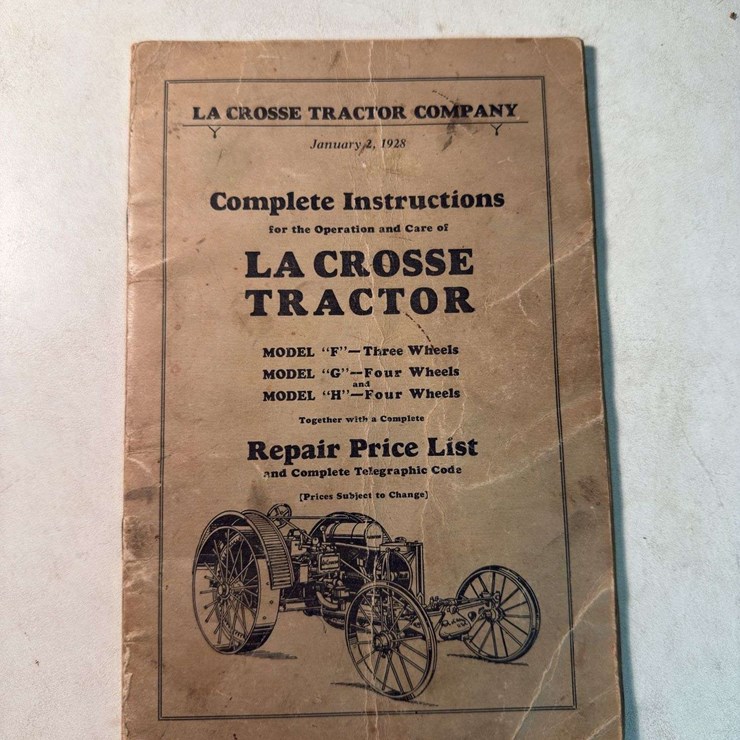 Lacrosse Tractor Catalog
