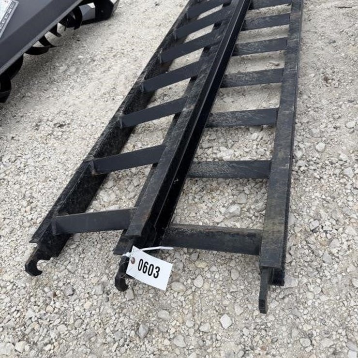 83" new trailer ramps. 15 1/2" wide made out of